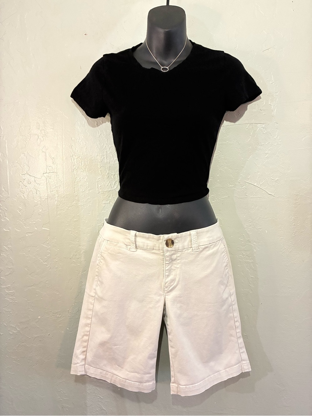 American Eagle Outfitters tan Bermuda Shorts